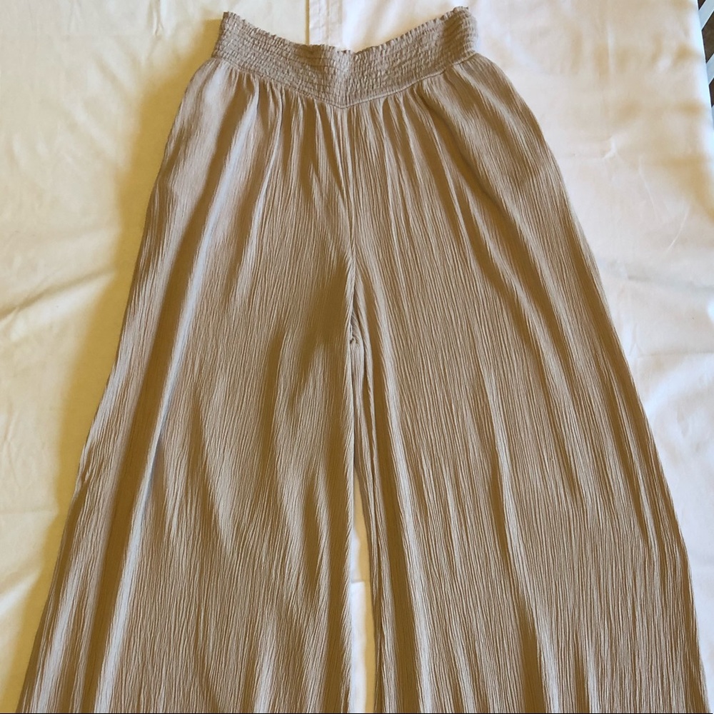 Beachy Flowy Palazzo Pants